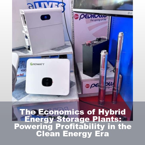 The Economics of Hybrid Energy Storage Plants: Powering Profitability in the Clean Energy Era